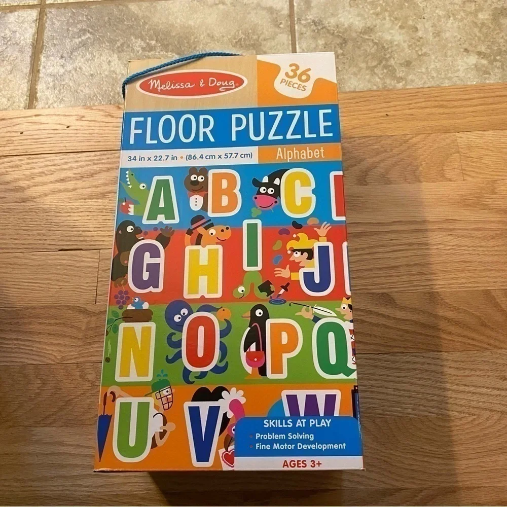 Melissa & Doug Alphabet Floor Puzzle 36 Pieces ABC Kids Toy